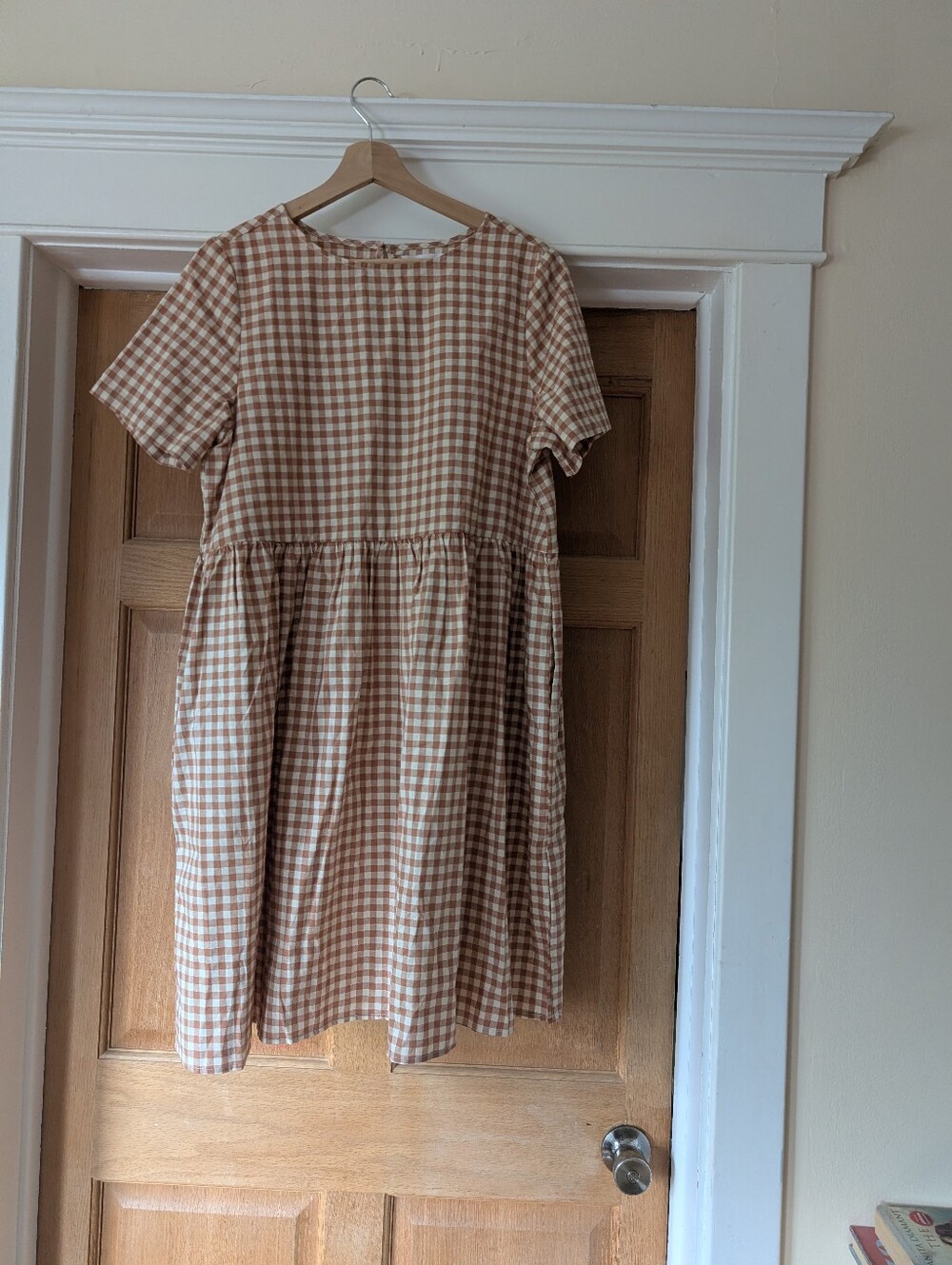 Tradlands Nico Gingham Dress Size M